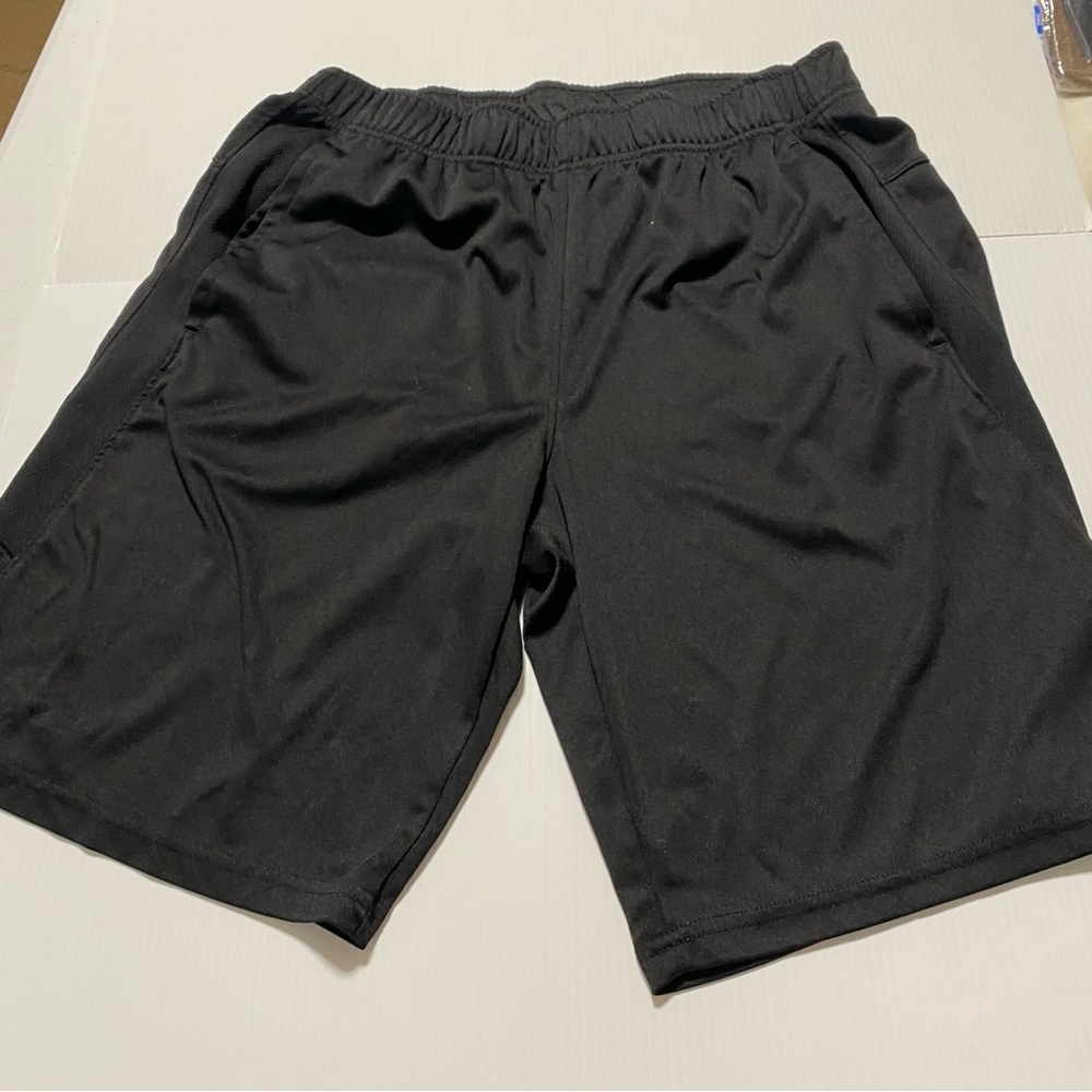 Old Navy go dry mens black stretch jersey athletic lounge shorts Small